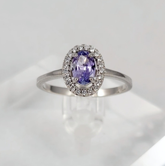 0.5ct Natural Tanzanite Ring - Picture 6 of 11